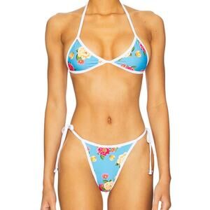 VDM The Label Reversible Floral Bikini Set - Size S